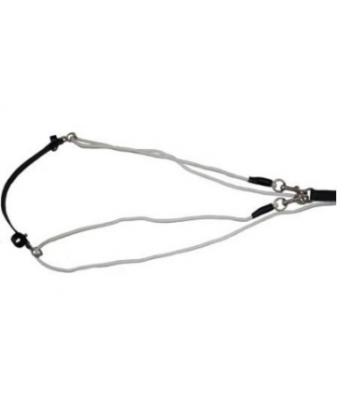 Gogue à poulie en cuir + corde