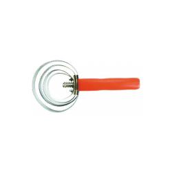 Etrille métallique ronde