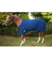 Chemise polaire shetland bleu avec sangles croisées de chez jmr