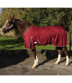 Couverture imperméable et repsirante shetland 600 D 200 Gr bordeaux - JMR