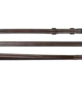 Rênes de bride tout cuir 13 mm Working Collection - Dy'on