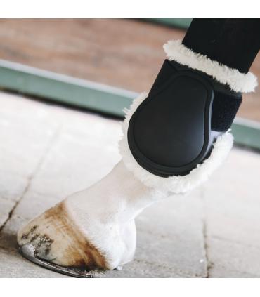 Protèges-boulets jeunes chevaux avec mouton synthétique - Kentucky