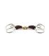 Mors Pessoa allemand avec double brisure recouvert de cuir - Jump'In