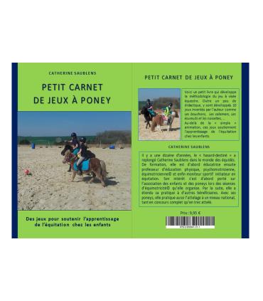 Petit carnet de jeux à poney by Catherine Saublens
