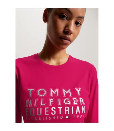 T-shirt à manches longues Paris pour dame - Tommy Hilfiger