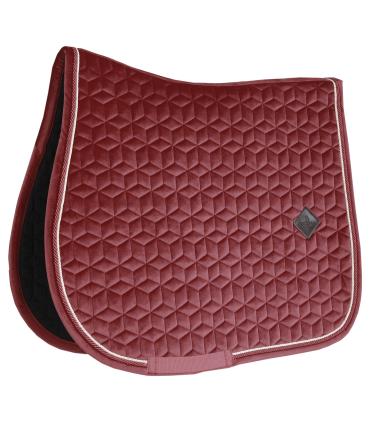 Tapis de Selle Mixte Kentucky Velvet – Bordeaux