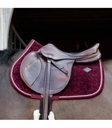 Tapis de Selle Mixte Kentucky Velvet – Bordeaux