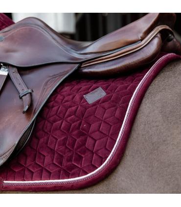 Tapis de Selle Mixte Kentucky Velvet – Bordeaux