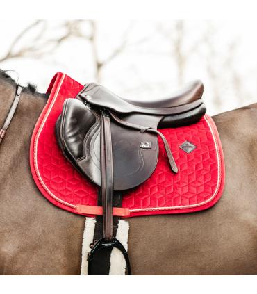 Tapis de Selle Mixte Kentucky Velvet – Rouge