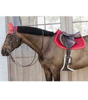 Tapis de Selle Mixte Kentucky Velvet – Rouge