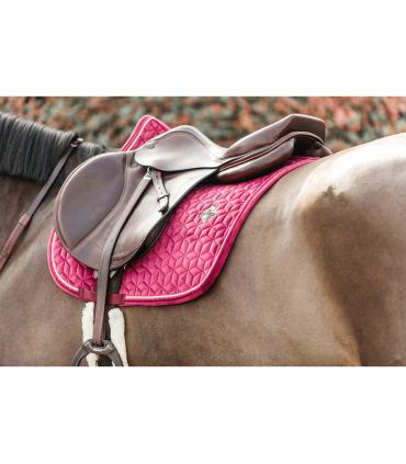 Tapis de Selle Mixte Kentucky Velvet – Fuschia