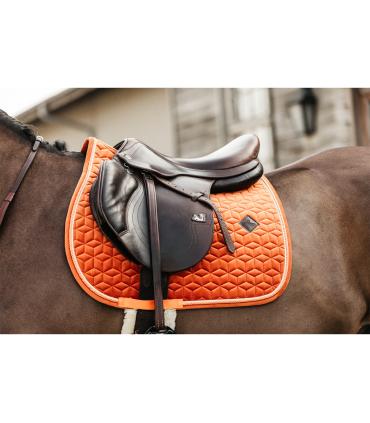 Tapis de Selle Mixte Kentucky Velvet – Orange