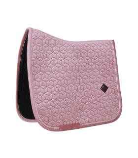 Tapis de Selle Dressage Kentucky Velvet – Rose