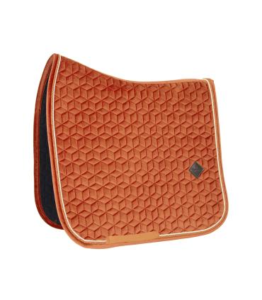 Tapis de Selle Dressage Kentucky Velvet – Orange