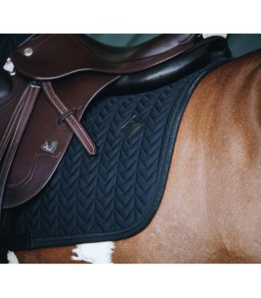 Tapis de selle Fishbone Noir - Kentucky