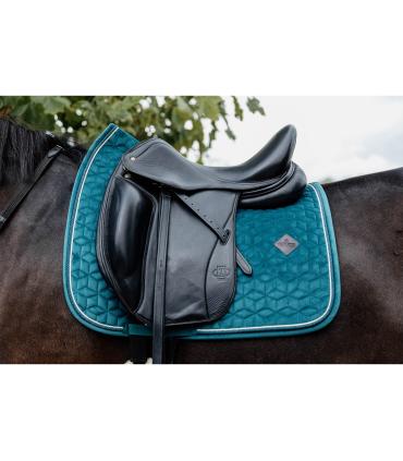 Tapis de Selle Dressage Kentucky Velvet – Émeraude