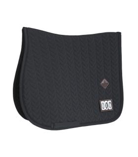 Tapis de selle Fishbone Competition Noir - Kentucky