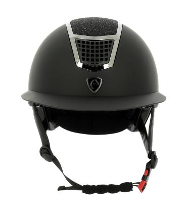 Casque d'équitation Airy - Equi-thème Noir - Argent