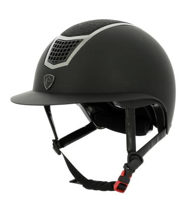 Casque d'équitation Airy - Equi-thème Noir - Argent