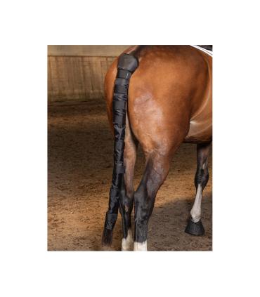 Protège-queue long pour cheval – Fermeture à velcro