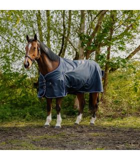 Couverture cheval RIDING WORLD Eco 1200D – Extérieure résistante
