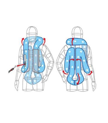 Gilet airbag Hit-Air complet 3 Kids - dès 18 kg - deuxième cartouche offerte